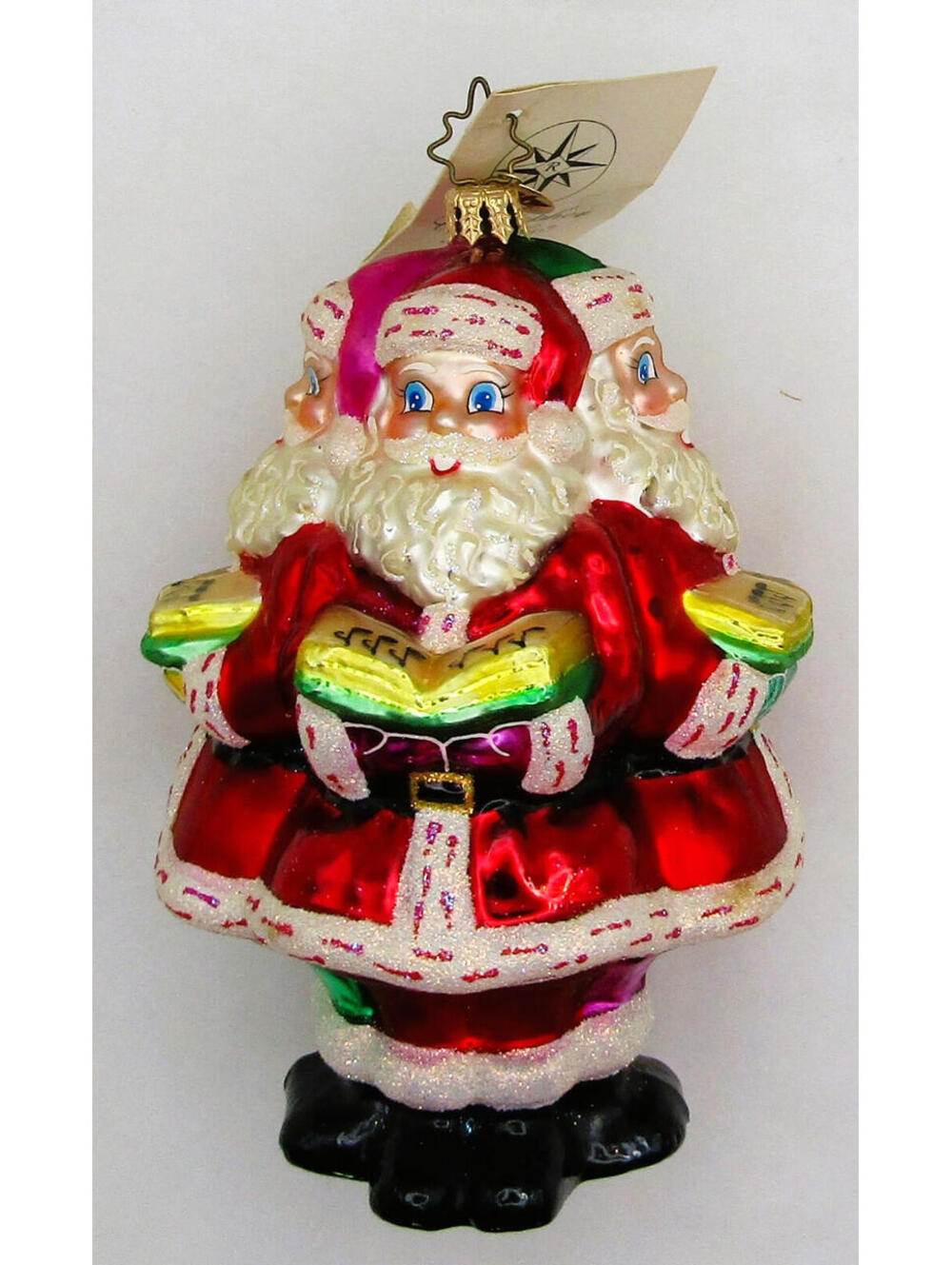 Christopher Radko 2002 Kringle Carolers Ornament 1010489 with Original Box